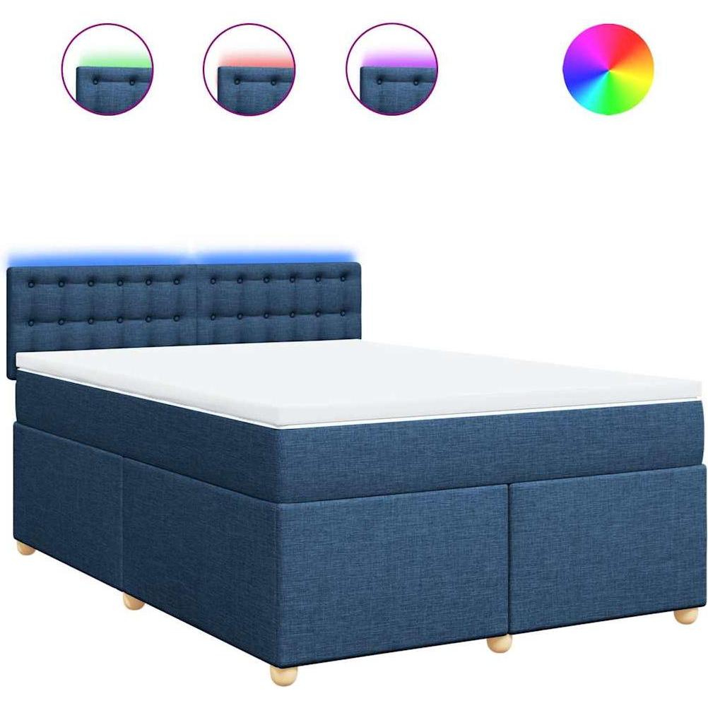 Thumbnail - VidaXL, Bett, Krista (140 x 190 cm)