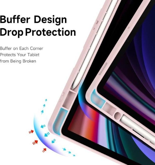 Actual product image Dux Ducis Magi Series Bookover (Galaxy Tab S9, Galaxy Tab S9 FE)