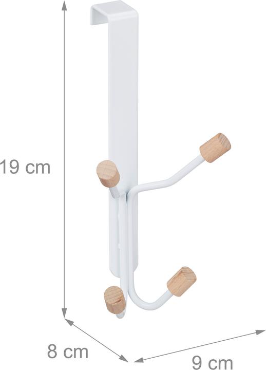 Actual product image Relaxdays Door hook (5x)
