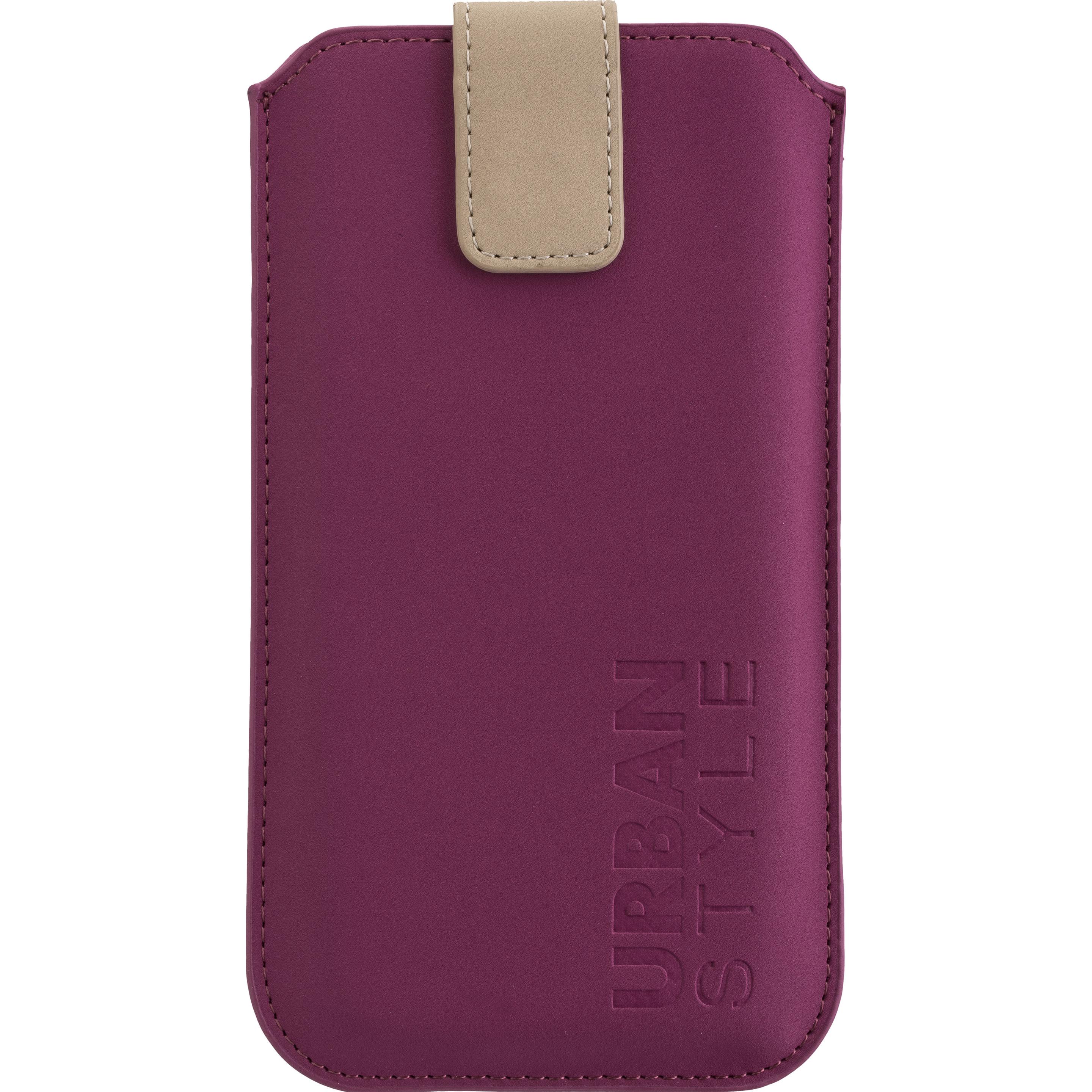Peter Jäckel URBAN STYLE TREND CASE Größe 5,2" magenta, z.B. für Samsung S5 und viele andere Geräte ähnlicher Grö (Samsu...