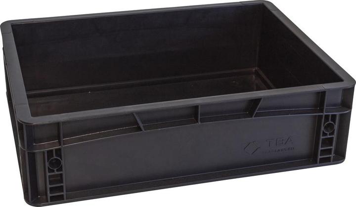 Wetec Lagerbehälter mit Unterfassgriff, ESD, 400 x 300 x 270 mm