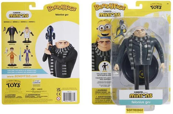 Image du produit Noble Collection Minions Bendyfigs Gru