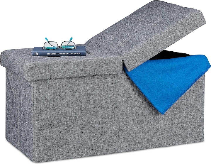 Image du produit Relaxdays Banquette avec espace, spacieuse (75.50 cm)