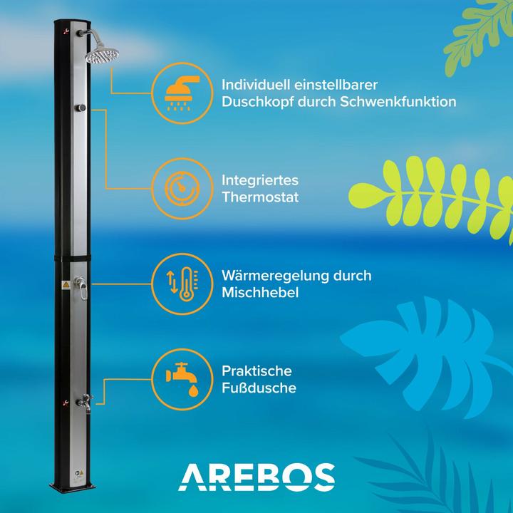 Produktbild Arebos Solardusche