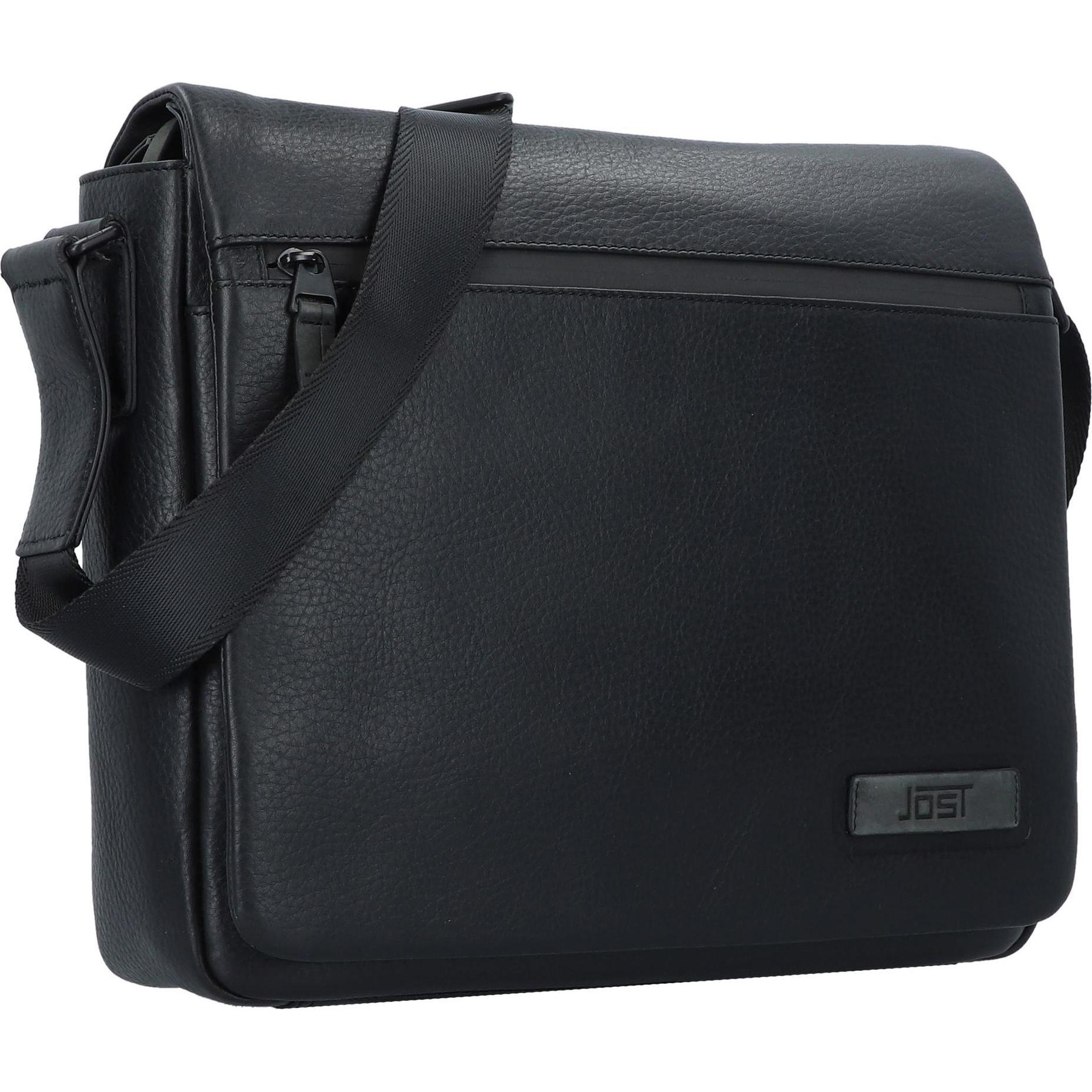 Thumbnail - Jost, Handtasche, Umhängetasche Stockholm Shoulder Bag Flap M, Schwarz