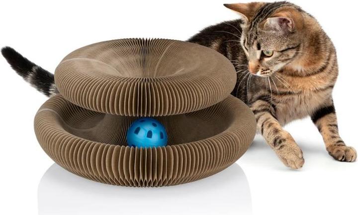 Pet Toys Griffoir pour chat (Carton marron)