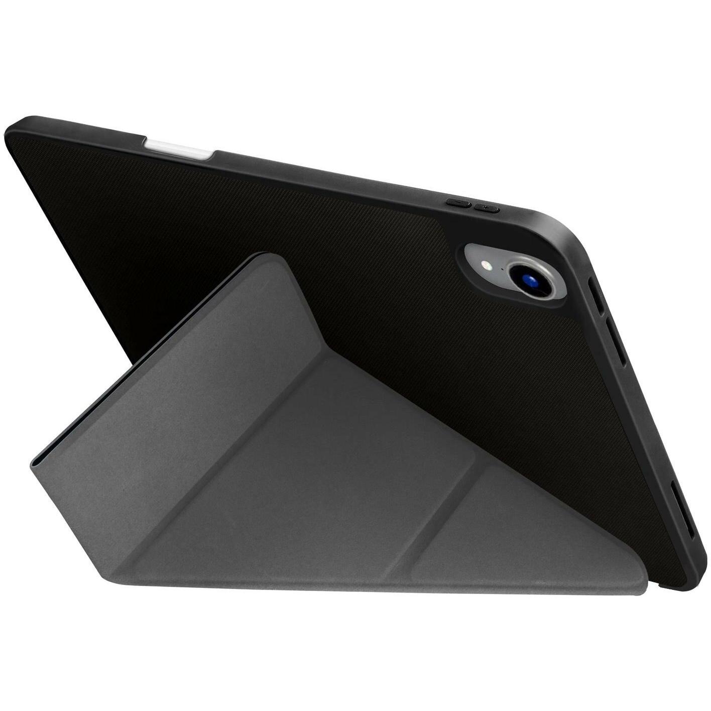 Uniq etui Transforma iPad 10 gen. (2022) Antimicrobial czarny/ebony black (iPad 2022 (10. Gen)), Tablet Hülle, Schwarz