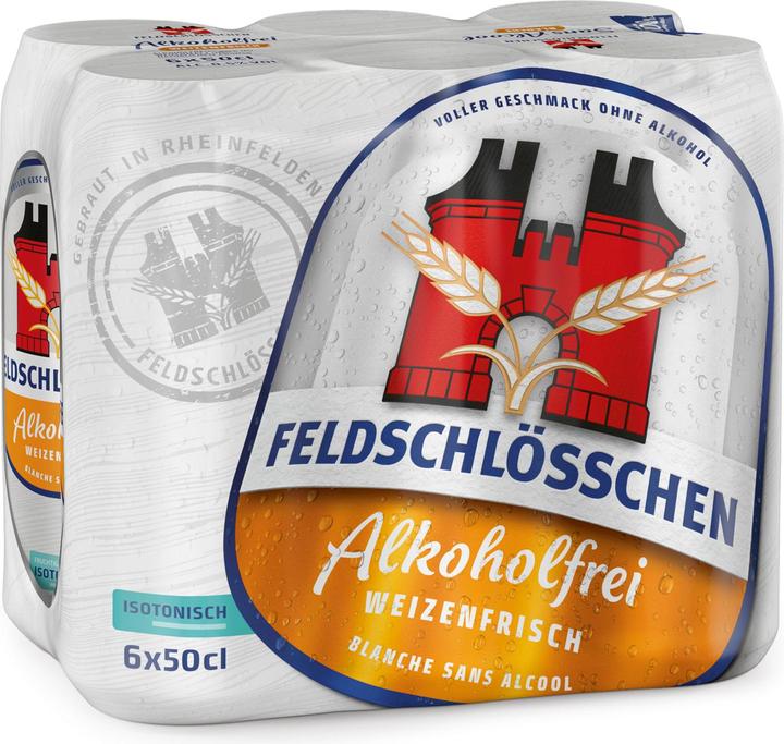 Produktbild Feldschlösschen Alkoholfrei Weizenfrisch (6 x 50 cl)