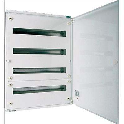 Eaton, Verteilerschrank, Oberputz Flachverteiler komplett, weiss, 240742