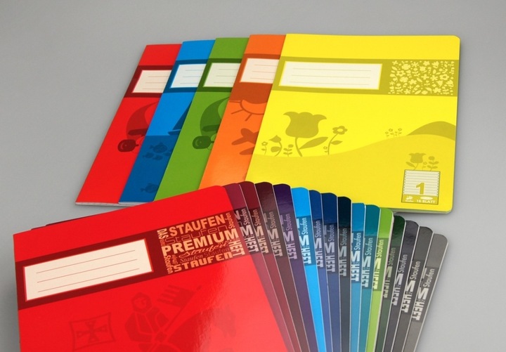 Produktbild Staufen Hausaufgabenheft Premium Lineatur SL liniert DIN A5 Rand rundum, 48 Blatt (A5, Speziallineatur, Harter Einband)