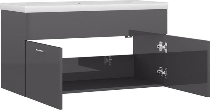 Actual product image vidaXL Waschbeckenunterschrank mit Waschbecken