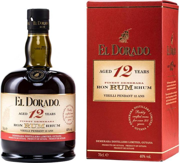 Produktbild El Dorado 12 Years (1 x 70 cl)