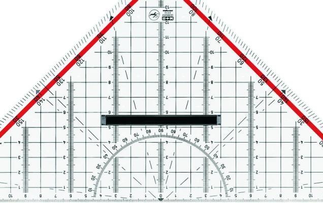Actual product image M+r Geometric triangle (300 mm)