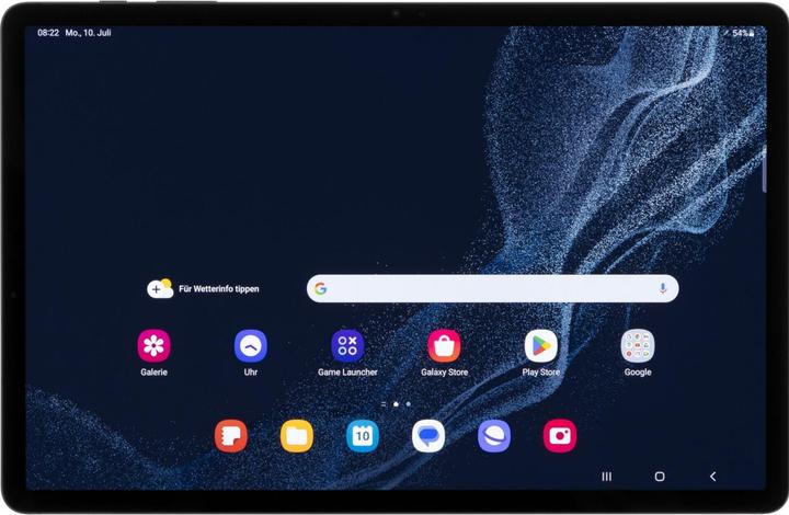 Image du produit Samsung Galaxy Tab S8+ (WLAN uniquement, 12.40", 128 Go, Graphite)