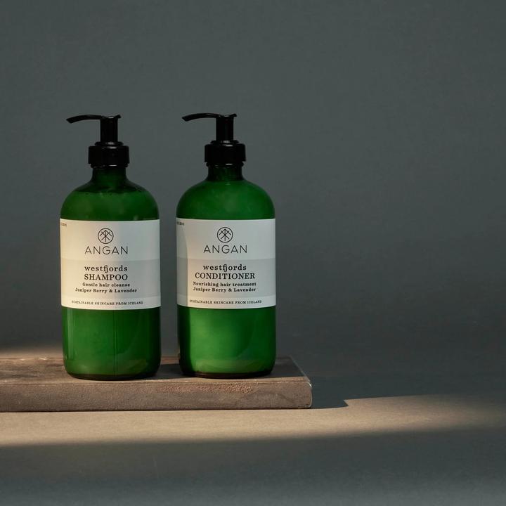 Actual product image Angan Westfjords Shampoo (500 ml, Liquid shampoo)