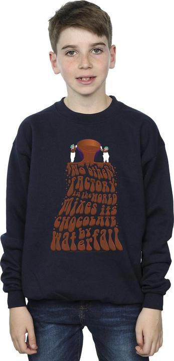 Image du produit Willy Wonka & the Chocolate Factory - Sweat CHOCOLATE WATERFALL - Garçon (128)