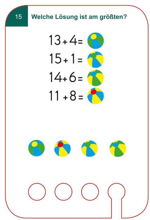 Actual product image Calculation training 1 (German)