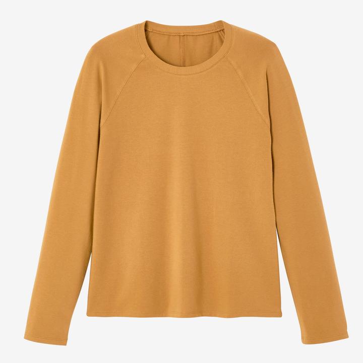 Produktbild Domyos Langarmshirt Damen Regular Fit Baumwolle (M)