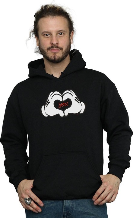 Produktbild Disney Mickey Mouse Loves You Kapuzenpullover (XL)