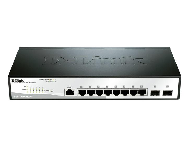 Actual product image D-Link DGS-1210 (10 Ports)