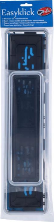 Produktbild Easyklick Kennzeichenhalter (Front + Heck, Langformat)