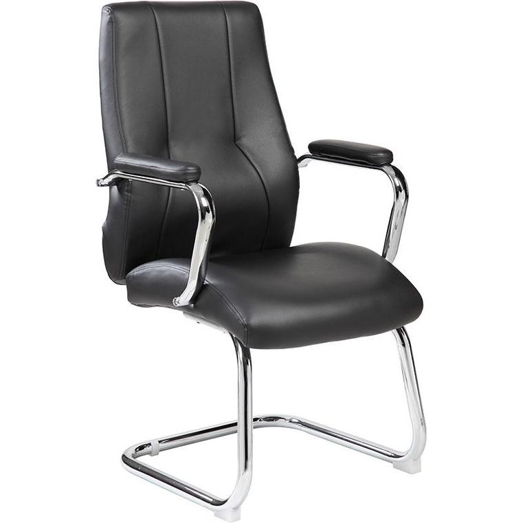 Rocada, Bürostuhl, Besucherstuhl 985V22 schwarz Kunstleder
