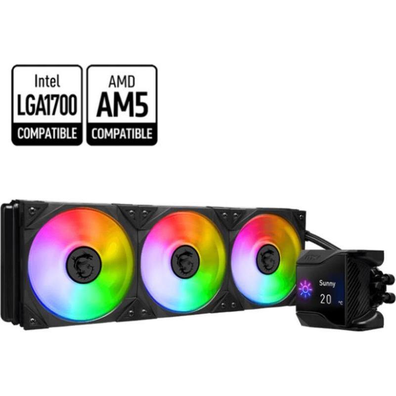 Thumbnail - MSI MPG CoreLiquid D360, CPU Wasserkühler, Schwarz