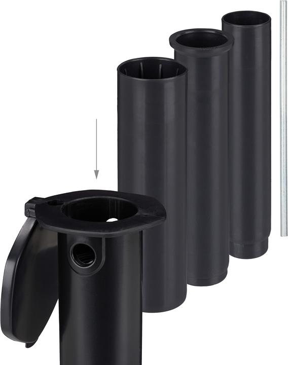 Actual product image Relaxdays Ground sleeve