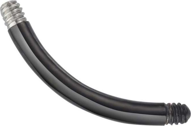 Produktbild Bijouteria Piercingstab (Chirurgenstahl 316L, PVD Beschichtung (schwarz))