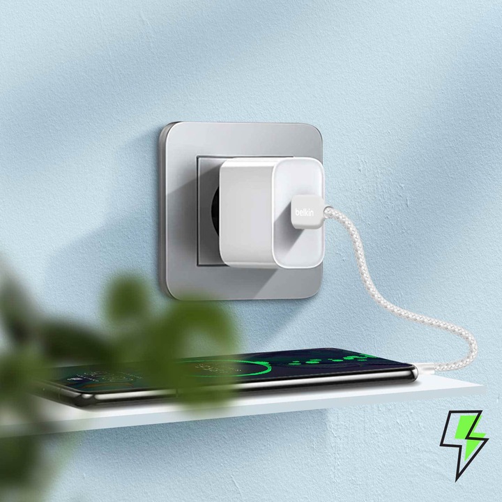 Productafbeelding Belkin USB A - USB C (0.15 m, USB 2.0)