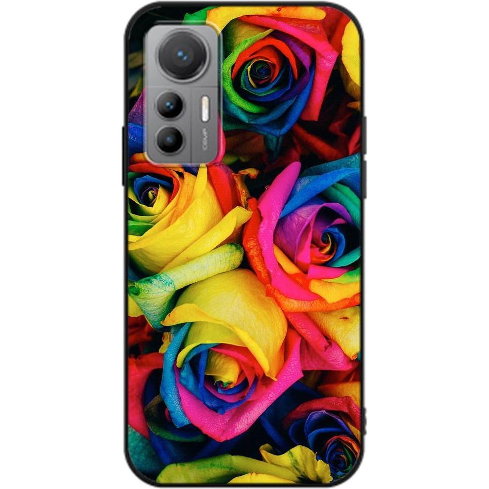 König Design Hülle Handy Schutz für Xiaomi 12 Lite Case Cover Tasche Bumper Etuis TPU Neu (Xiaomi 12 Lite), Smartphone H...