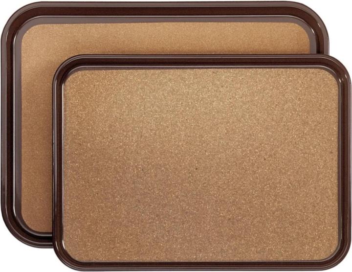 Produktbild Contacto Tablett 41.5x30cm braun, rutschfest