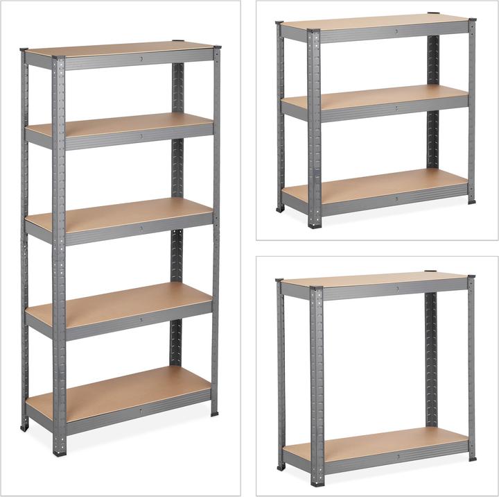 Actual product image Relaxdays Heavy duty shelf