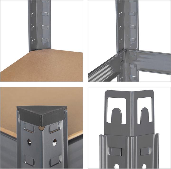Actual product image Relaxdays Heavy duty shelf