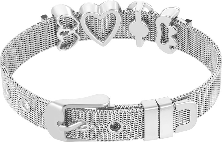 Produktbild Heideman Mesh Armband poliert (100% Edelstahl)