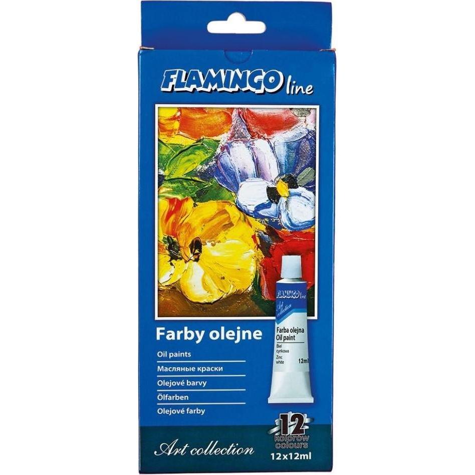 Titanum Ölfarben in einer Tube mit 12 Farben à 12 ml (12 ml) (397761)