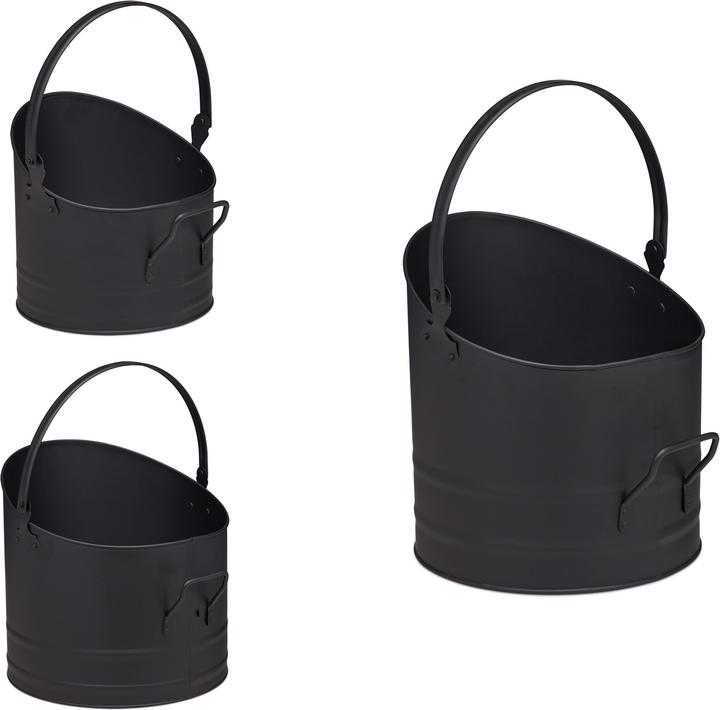 Produktbild Relaxdays Pelleteimer