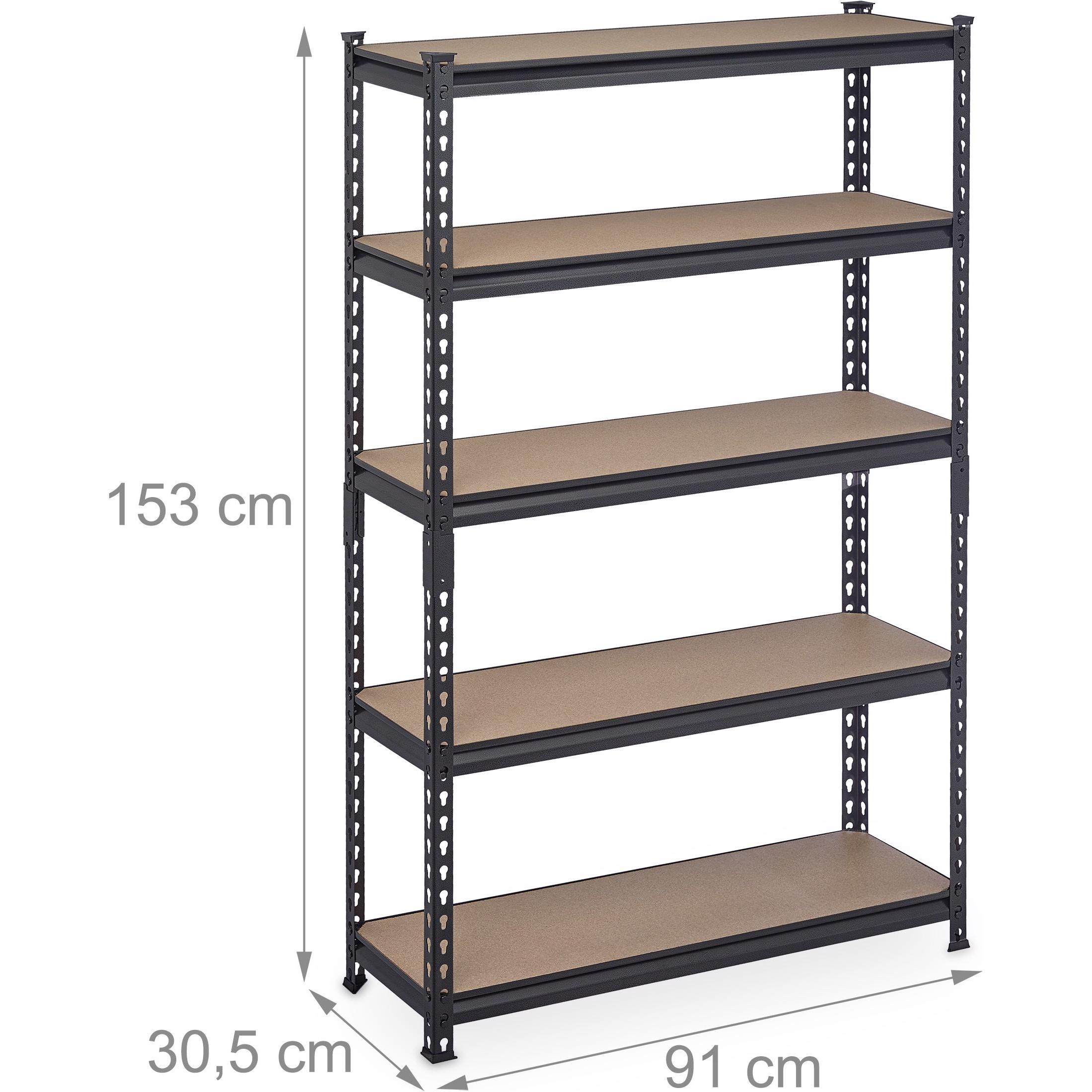 Relaxdays, Kellerregal, Schwerlastregal