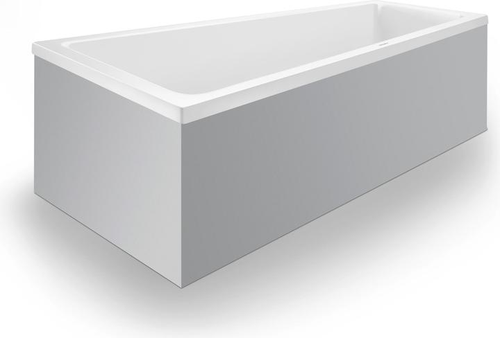 Duravit Trapezoid bathtub No 1 1 back slope left white 1600x850mm (140 l, 160 cm, 85 cm)