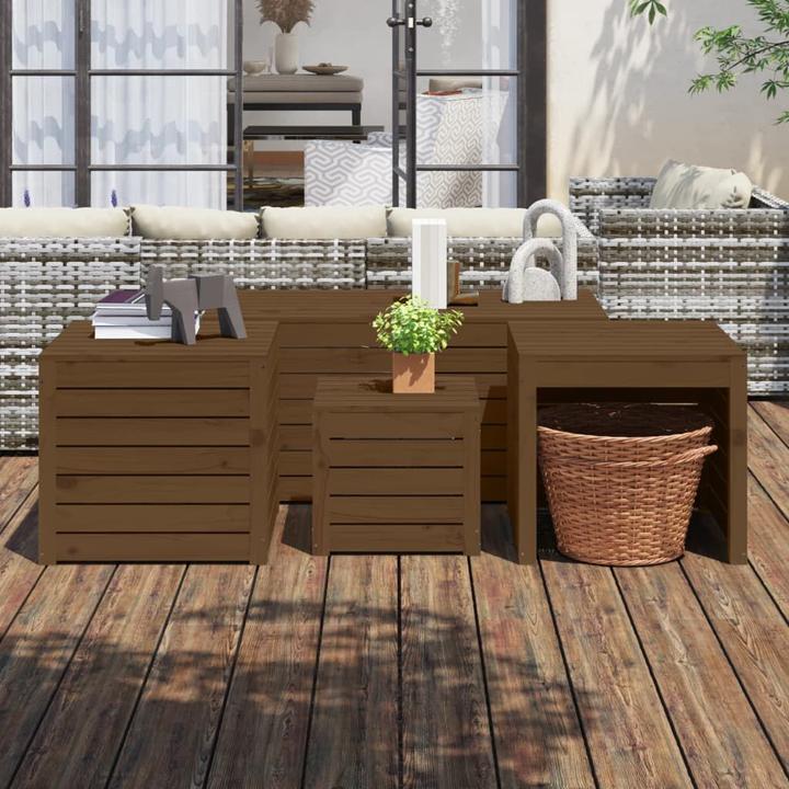 Actual product image vidaXL Gartenbox Set