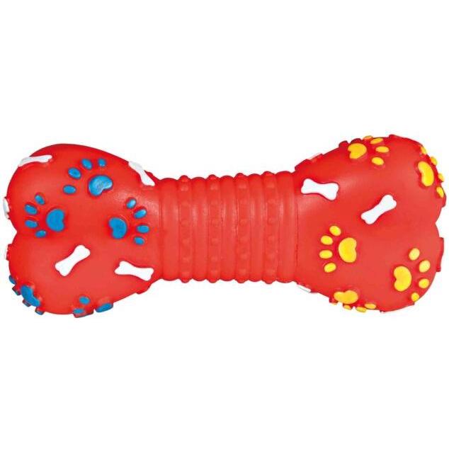 Thumbnail - Trixie Knochen 15cm mit Quietscher (Hundespielzeug), Hundespielzeug