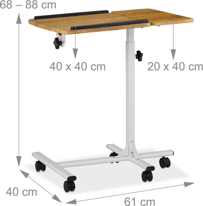 Actual product image Relaxdays Laptop table