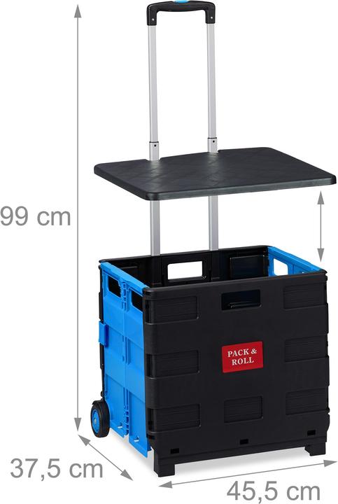 Actual product image Relaxdays Shopping trolley