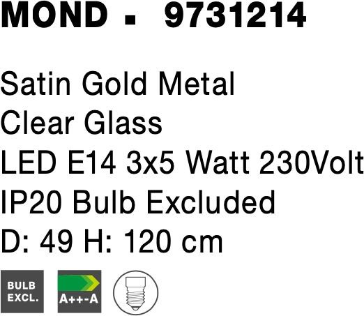 Produktbild Nova Luce Mond (E14)