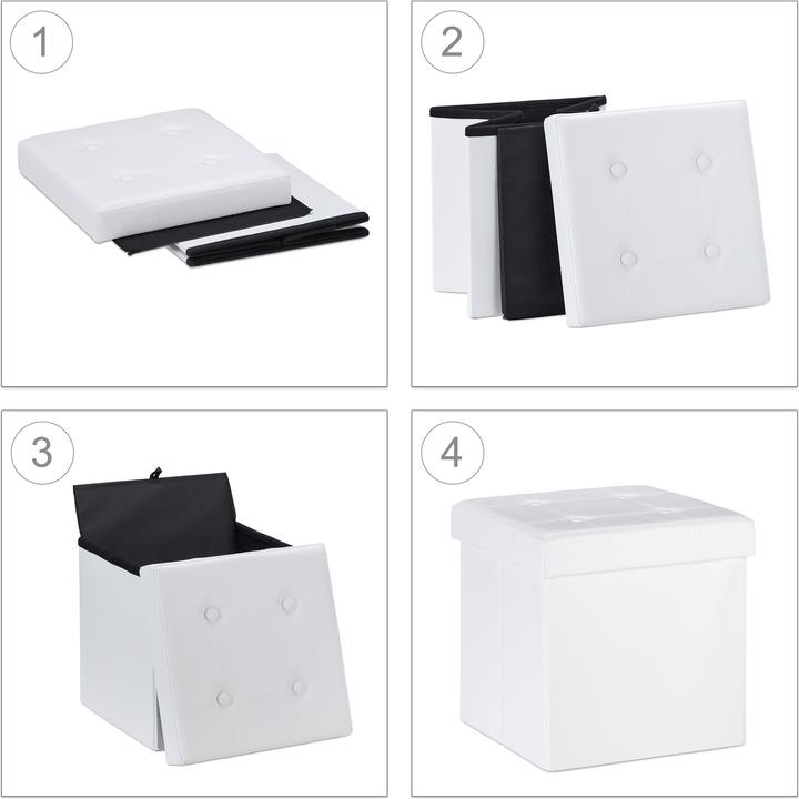 Produktbild Relaxdays Sitzhocker