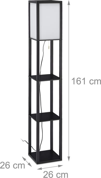 Image du produit Relaxdays Lampe debout (E27)