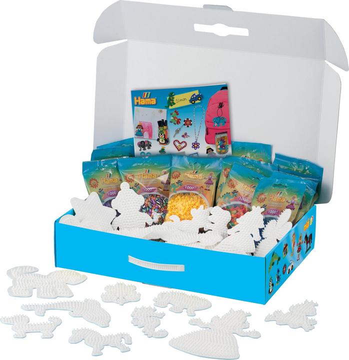 Image du produit Hama Perlen Strijkkralenset en valise, 21.000pcs.
