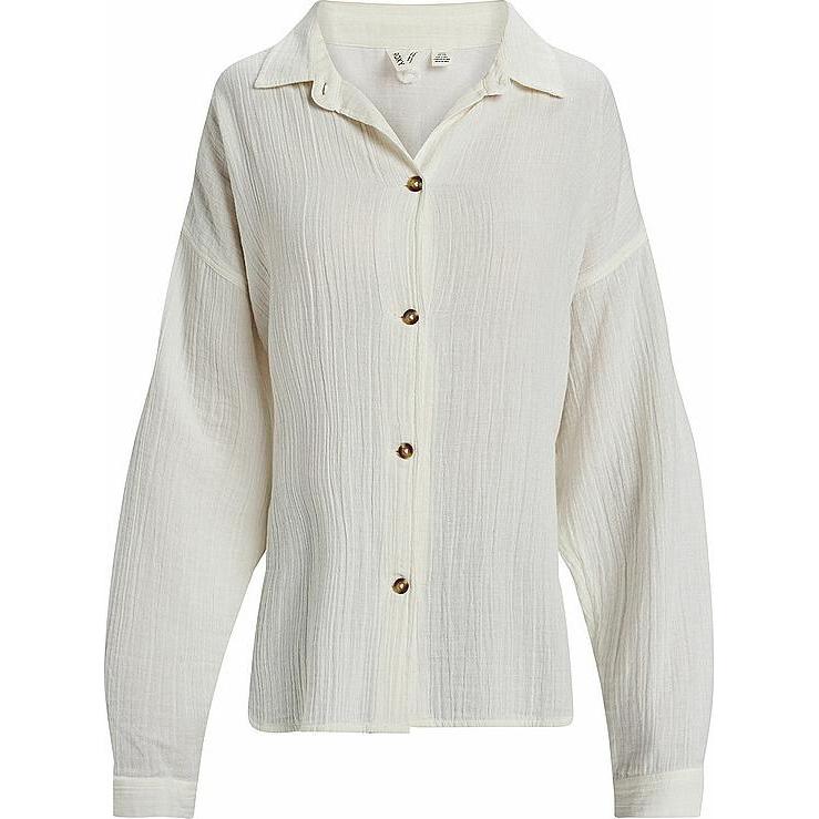 Roxy, Damen, Bluse, Women's Morning Time, Weiss, (S)