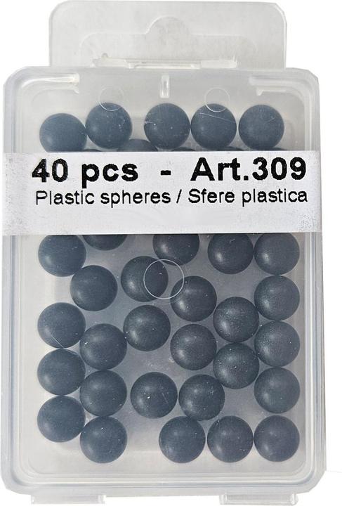 Immagine prodotto Evolution Plastikkugeln für Steinschleuder (8 mm) - 40 Stück