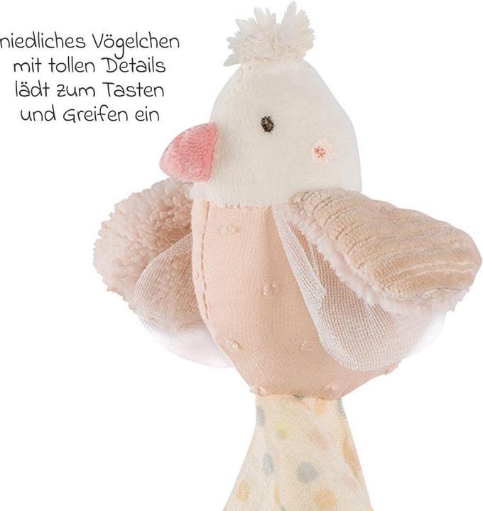 Actual product image Fehn Muslin cuddle cloth bird